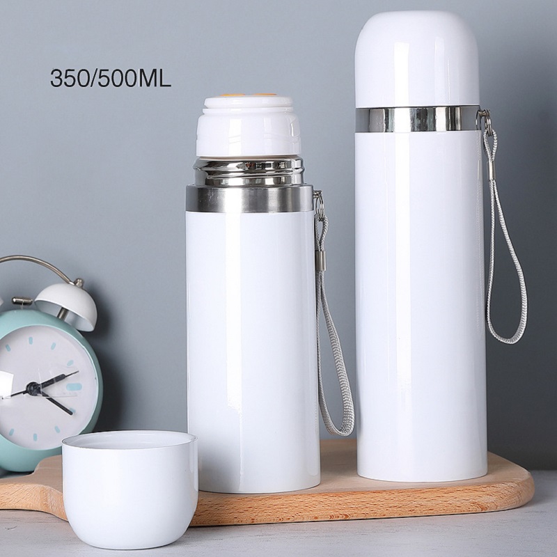 MDF sublimation blank 350ml/500ml heat transfer cup DIY 304 stainless steel thermos cup white paint coated cup
MDF sublimation blank 350ml/500ml heat transfer cup DIY 304 stainless steel thermos cup white paint coated cup