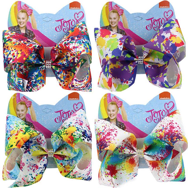 2020 8inch jojo siwa girls hair clips colorful jojo siwa bows girls barrettes designer hair accessories baby BB clip, Multi-color
2020 8inch jojo siwa girls hair clips colorful jojo siwa bows girls barrettes designer hair accessories baby BB clip, Multi-color