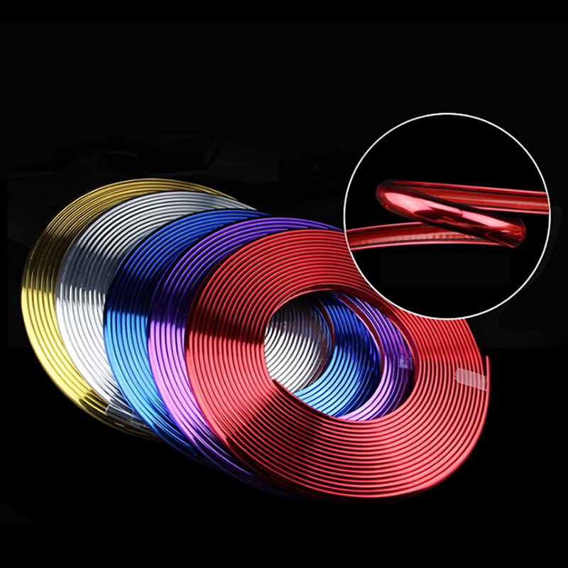 8M Wheel/Rim Decorative Strip Sticker Plating Car Wheel Sticker Hub Rim Mouldings Strips Protector Ring Sticker, Blue
8M Wheel/Rim Decorative Strip Sticker Plating Car Wheel Sticker Hub Rim Mouldings Strips Protector Ring Sticker, Blue
