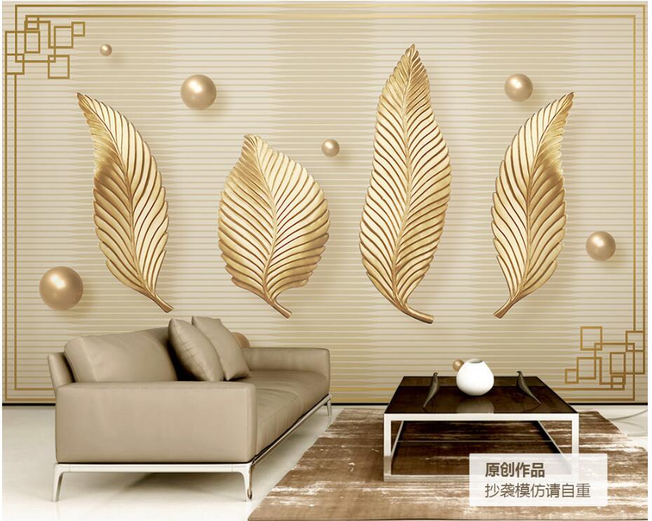 WDBH 3d photo wallpaper custom mural Golden leaf ball European style living room home decor 3d wall murals wallpaper for walls 3 d, Non-woven
WDBH 3d photo wallpaper custom mural Golden leaf ball European style living room home decor 3d wall murals wallpaper for walls 3 d, Non-woven