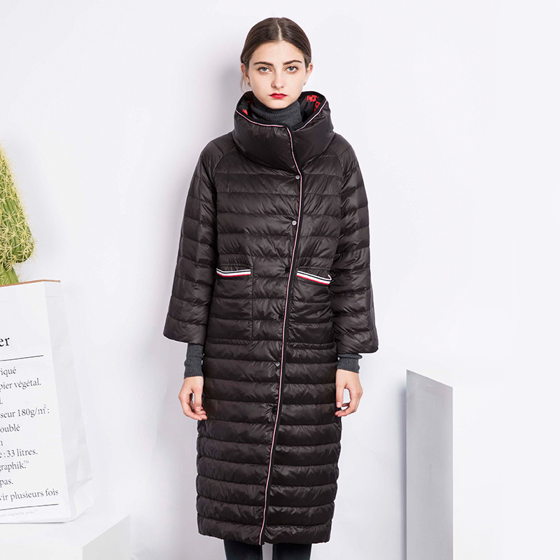 2020 Winter Coat Women Down Jacket Ultra-light 90% Duck Down Coat Female Long Double-Sided Parka chaqueta mujer WYQ858, Black
2020 Winter Coat Women Down Jacket Ultra-light 90% Duck Down Coat Female Long Double-Sided Parka chaqueta mujer WYQ858, Black
