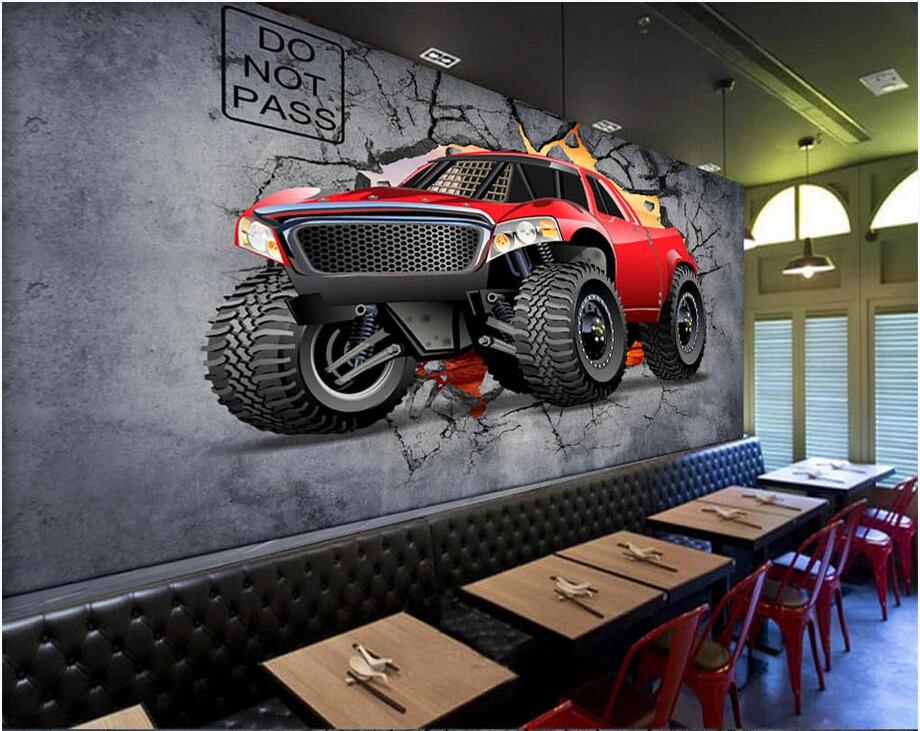3D wallpaper custom photo mural Industrial wind car broken wall bar coffee shop background wall stickers home decor wall art canvas pictures, Non-woven wallpaper
3D wallpaper custom photo mural Industrial wind car broken wall bar coffee shop background wall stickers home decor wall art canvas pictures, Non-woven wallpaper