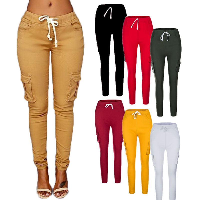 Casual Clothes Pantalon Femme Bottom Pantalones Mujer Spodnie Damskie Ropa Trousers Cargo Pants Women 4xl Plus Size C19041102