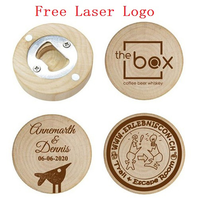 Personalized Wedding Favors and Gifts For Guest Wooden Round Bottle opener Fridge Magnet Wedding Decoration Free laser LX1173
Personalized Wedding Favors and Gifts For Guest Wooden Round Bottle opener Fridge Magnet Wedding Decoration Free laser LX1173