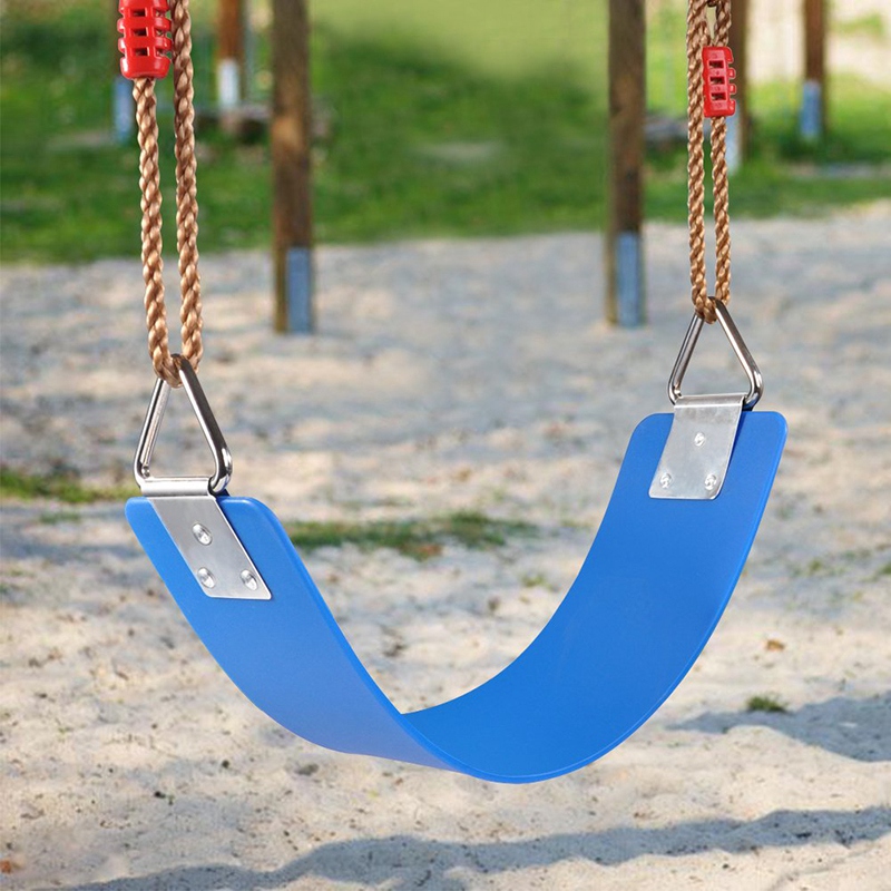 Outdoor Children's Swing Seat EVA Heavy Duty Swing Accessories with Metal Triple-cornered Ring 300Kg /660 Lb Weight Limit Outdoo
Outdoor Children's Swing Seat EVA Heavy Duty Swing Accessories with Metal Triple-cornered Ring 300Kg /660 Lb Weight Limit Outdoo