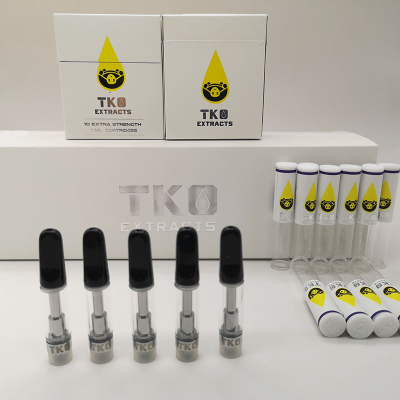TKO Ceramic Cartridge 0.8ml Empty Vape Cartridges Ceramic Coil Vape Pens TKO Extracts Carts Vaporizers E Cigarettes 510 Thread Oil Atomizers
TKO Ceramic Cartridge 0.8ml Empty Vape Cartridges Ceramic Coil Vape Pens TKO Extracts Carts Vaporizers E Cigarettes 510 Thread Oil Atomizers