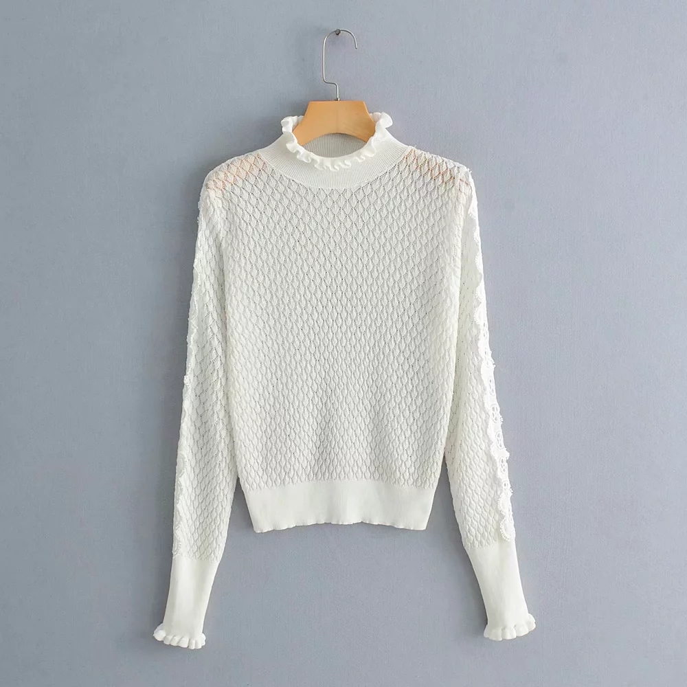 ladies white casual sweaters street-wear slim sweater 2019 soft women ruffles knitted pullovers girl chic knitwear tops femme
ladies white casual sweaters street-wear slim sweater 2019 soft women ruffles knitted pullovers girl chic knitwear tops femme