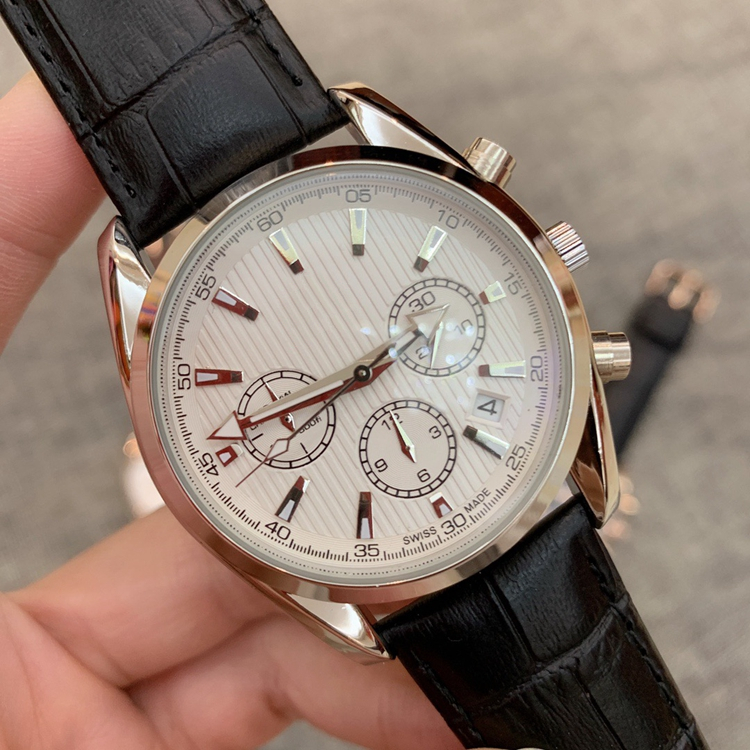 HIgh quality All Subdials Work Fashion Quartz Man Leather watch Japan Movement watch rose gold Wristwatches Life Famous male clock Hot Items, Rose black
HIgh quality All Subdials Work Fashion Quartz Man Leather watch Japan Movement watch rose gold Wristwatches Life Famous male clock Hot Items, Rose black