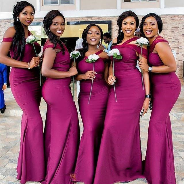2019 South African New Bridesmaid Dresses For Summer Garden Weddings Straps Neck Mermaid Floor Length Wedding Guest Dress Custom Made Cheap
2019 South African New Bridesmaid Dresses For Summer Garden Weddings Straps Neck Mermaid Floor Length Wedding Guest Dress Custom Made Cheap