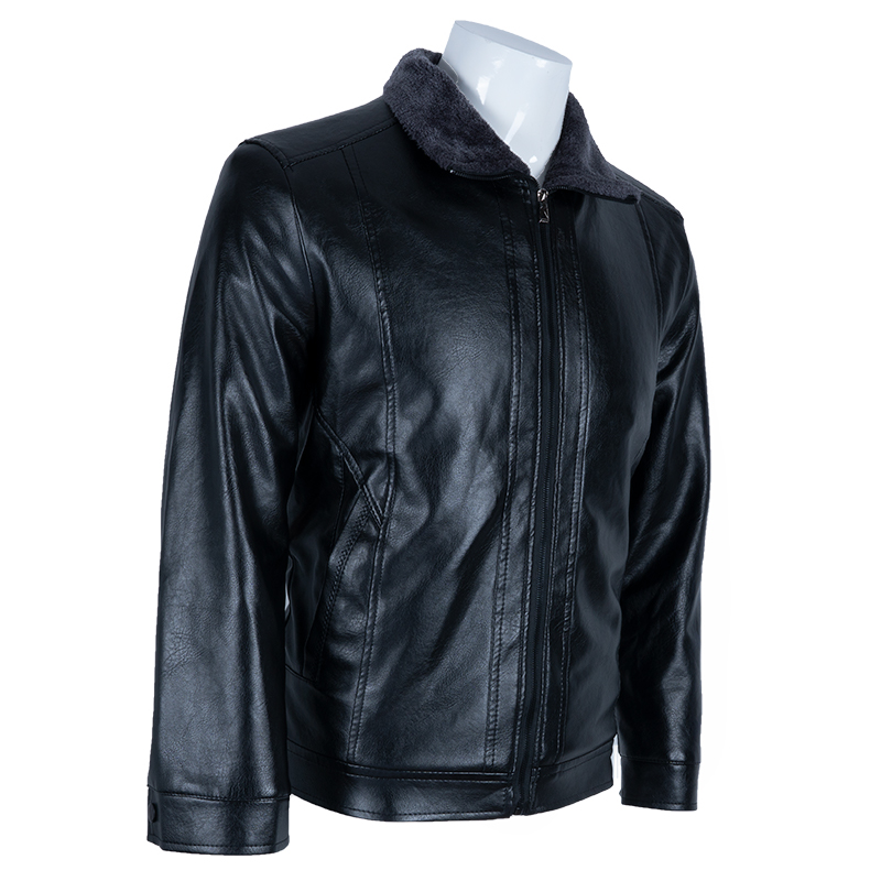 2019 Fashion Leather Jackets For Male Full Sleeve Solid Black Autumn Winter Warm Casual PU Leather Coats Motorcycle Outwear
2019 Fashion Leather Jackets For Male Full Sleeve Solid Black Autumn Winter Warm Casual PU Leather Coats Motorcycle Outwear