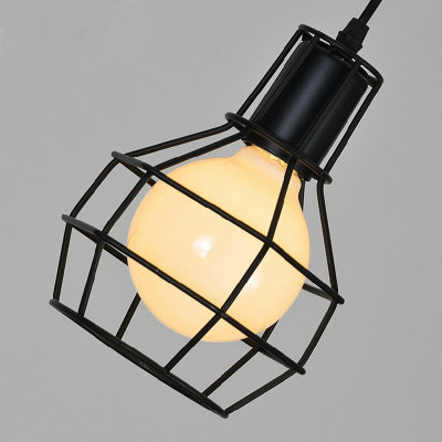 Vintage Nordic Loft Edison Bulb Chandelier Pendant Lamps Retro Ceiling Spider Lamp Antique Adjustable E27 Art Light Fixture