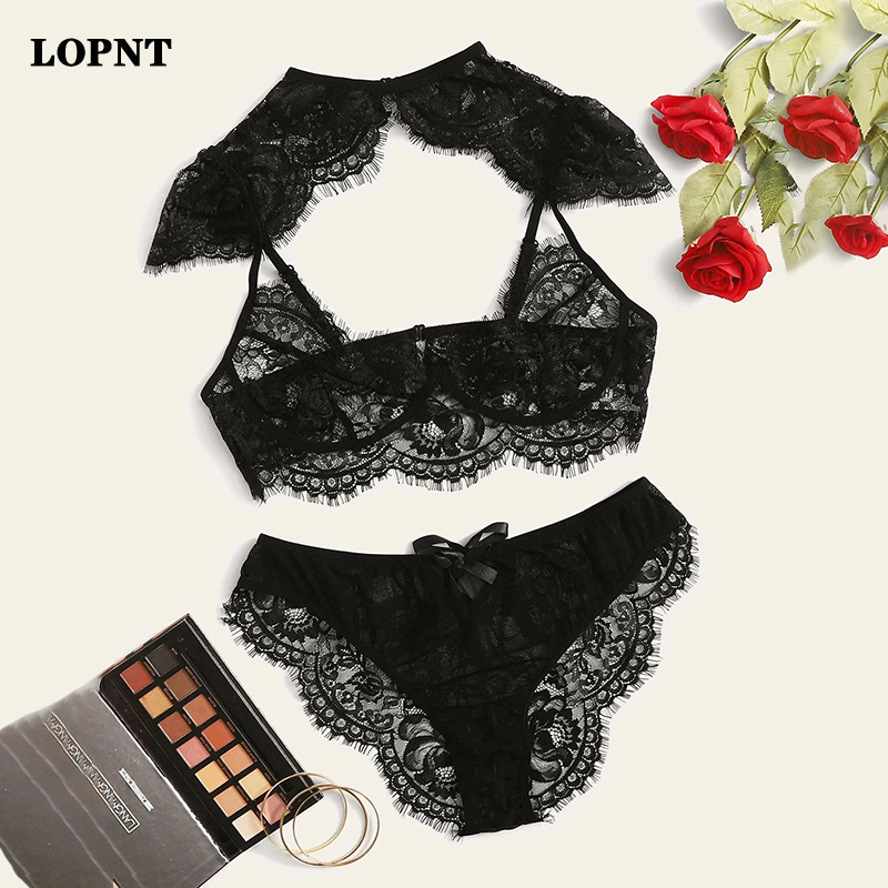 LOPNT bra set Floral Lace Lingerie Set lingerie femme sexy Seamless underwear women invisible bra Women Unlined Bralettes, Sexy black
LOPNT bra set Floral Lace Lingerie Set lingerie femme sexy Seamless underwear women invisible bra Women Unlined Bralettes, Sexy black