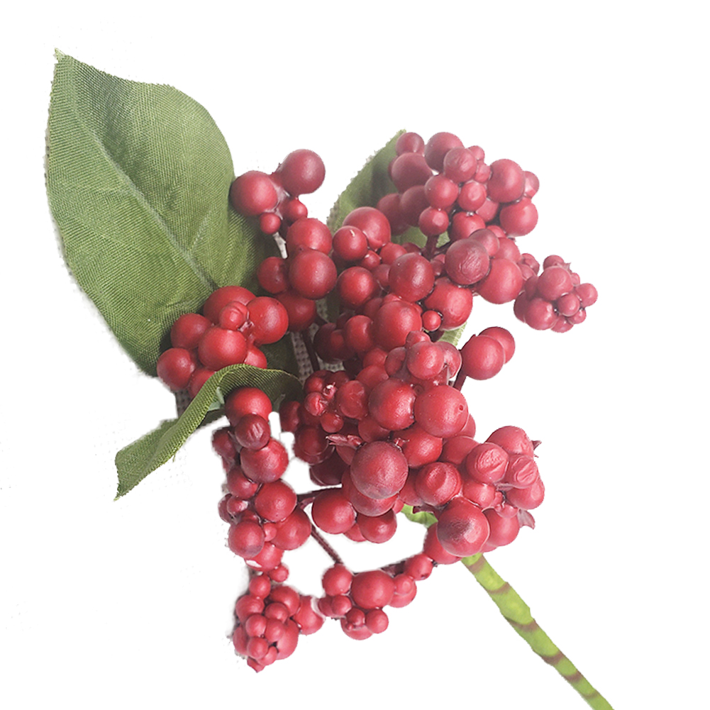 1 Bouquet Fruit Berry Artificial Flower Bouquet For Xmas Tree Decorations Wreath Craft Use Wedding Party Favor(Red) Berry Bean B
1 Bouquet Fruit Berry Artificial Flower Bouquet For Xmas Tree Decorations Wreath Craft Use Wedding Party Favor(Red) Berry Bean B