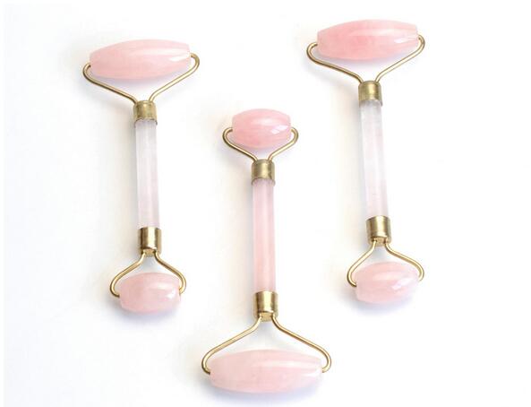 Natural Tumbled Chakra Rose Quartz Carved Reiki Crystal Healing Gua Sha Beauty Roller Facial Massor Stick with Alloy Gold-Plated DHL free
Natural Tumbled Chakra Rose Quartz Carved Reiki Crystal Healing Gua Sha Beauty Roller Facial Massor Stick with Alloy Gold-Plated DHL free