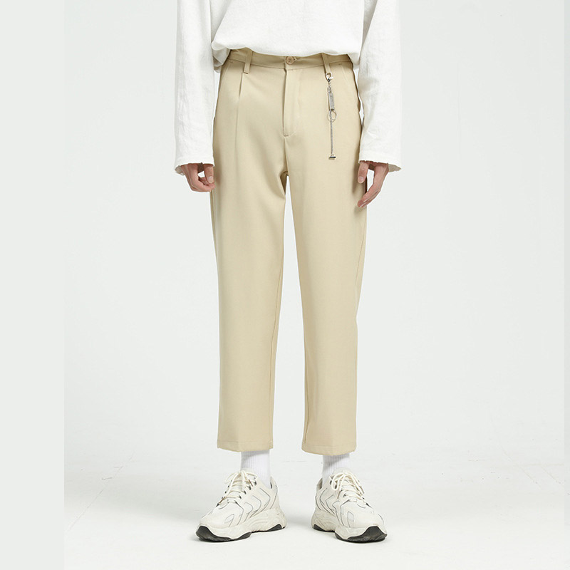 Male Japan Korea Style Streetwear Fashion Vintage Pants Men Iron Chain Pendant Casual Ankle Length Half Elastic Waist Suit Pant, 19062 black
Male Japan Korea Style Streetwear Fashion Vintage Pants Men Iron Chain Pendant Casual Ankle Length Half Elastic Waist Suit Pant, 19062 black