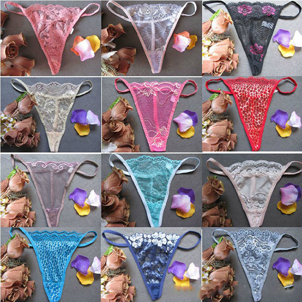 Women Sexy Panties Tangas Lace Transparent Sexy G-Strings And Thongs Underwear T-pants Lingerie Panty Opcion Regia Briefs Panties, Multi-color
Women Sexy Panties Tangas Lace Transparent Sexy G-Strings And Thongs Underwear T-pants Lingerie Panty Opcion Regia Briefs Panties, Multi-color