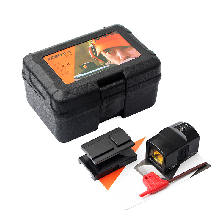 Tactical 3.5 MOA Adjustable Reflex Mini Red Dot Holographic Sight Scope Hunting Rifle Pistol collimator sight.
Tactical 3.5 MOA Adjustable Reflex Mini Red Dot Holographic Sight Scope Hunting Rifle Pistol collimator sight.
