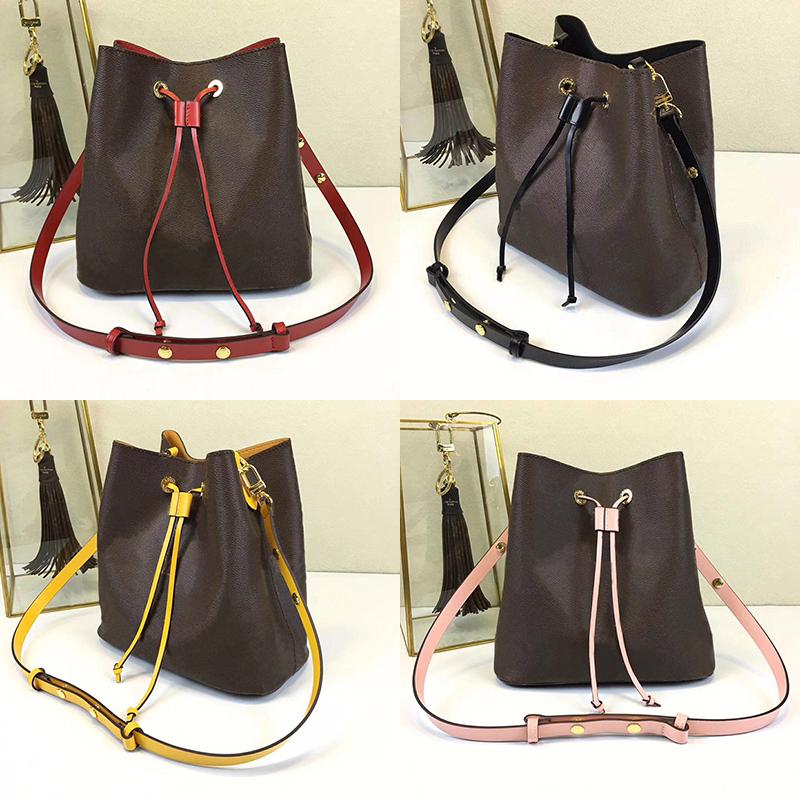Top quality shoulder bag colorful cowhide leather Drawstring and strap accents Women design bucket bag ladies causal NEONOE tote 44022, Red
Top quality shoulder bag colorful cowhide leather Drawstring and strap accents Women design bucket bag ladies causal NEONOE tote 44022, Red