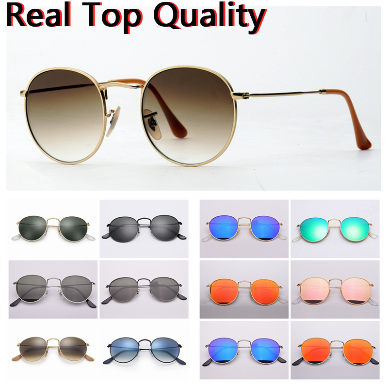 mens fashion sunglasses round metal sunglass woman man vintage sun glasses blue mirror uv protection glass lenses with leather case, White;black
mens fashion sunglasses round metal sunglass woman man vintage sun glasses blue mirror uv protection glass lenses with leather case, White;black