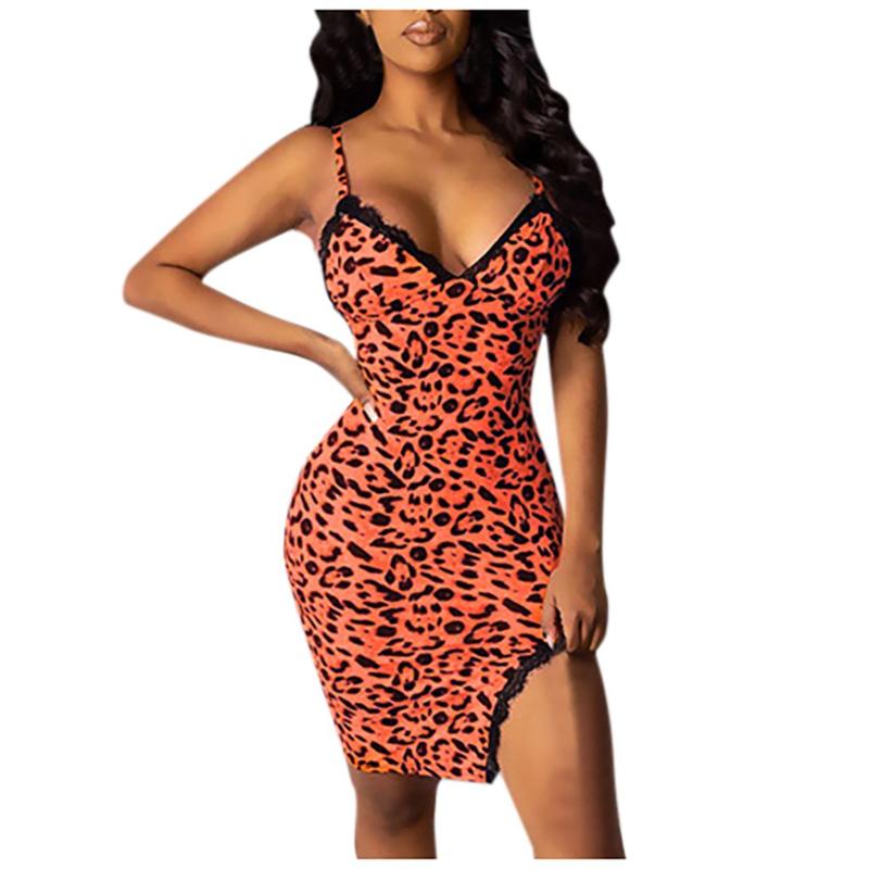 SAGACE Dress Women Summer Sleeveless Leopard Print V Neck Casual dresses for women Beach Party Mini Dress female vestidos new
SAGACE Dress Women Summer Sleeveless Leopard Print V Neck Casual dresses for women Beach Party Mini Dress female vestidos new