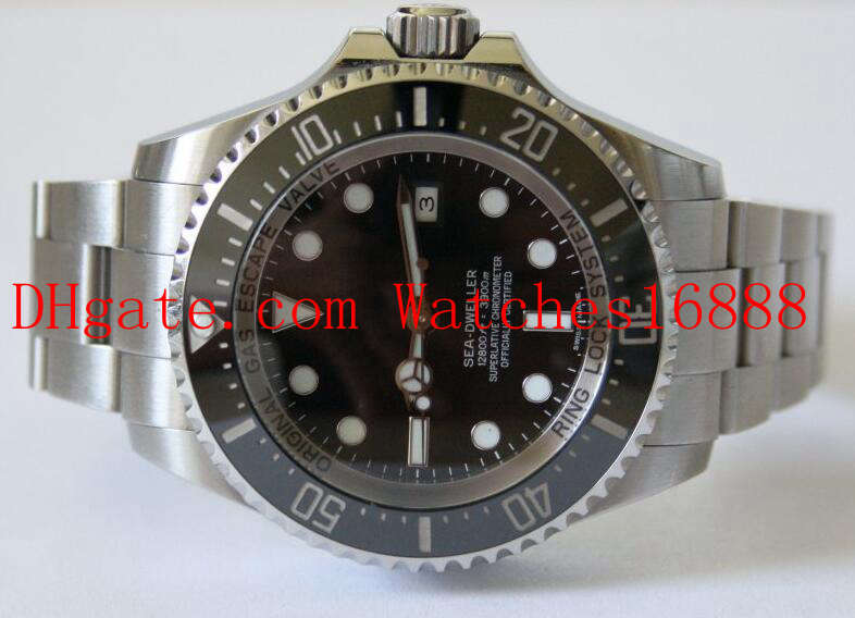 Top Quality Black Dial V7 Version 44mm Sea-Dweller 40mm 116660 Asia 2813 2836 Movement Automatic Mechanical Mens Watch Wrist Watches
Top Quality Black Dial V7 Version 44mm Sea-Dweller 40mm 116660 Asia 2813 2836 Movement Automatic Mechanical Mens Watch Wrist Watches