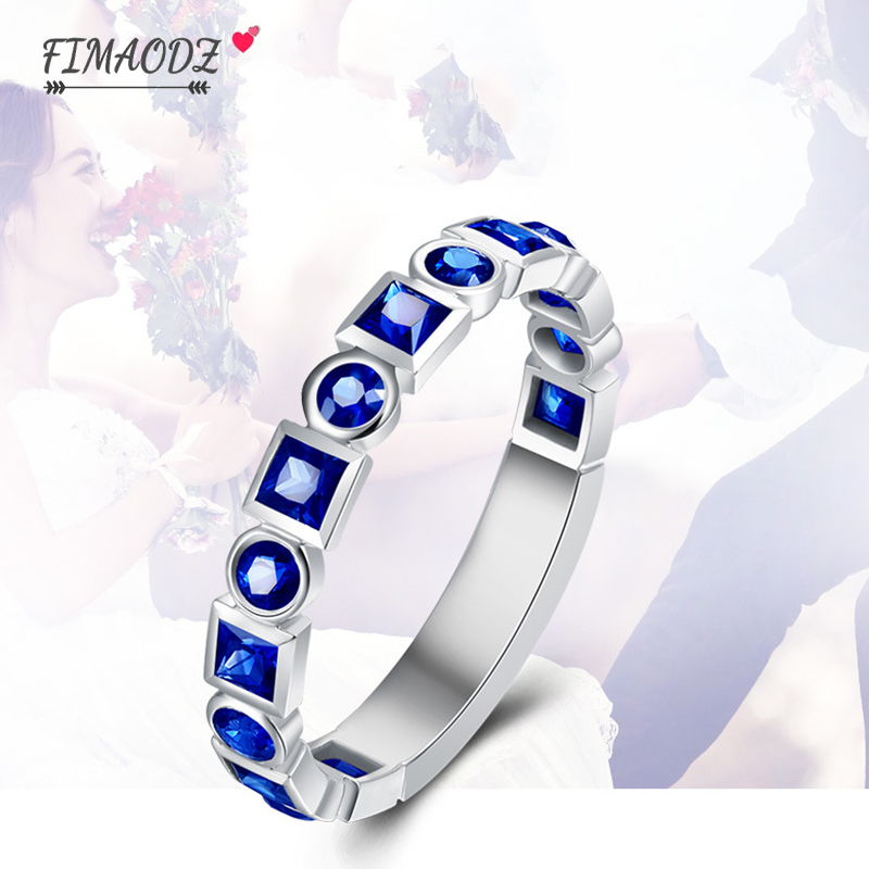 FINAODZ 2020 New Fasihon Simple T emperament Blue Crystal Rings Wedding For Women Engagement Adjustable Size Ring
FINAODZ 2020 New Fasihon Simple T emperament Blue Crystal Rings Wedding For Women Engagement Adjustable Size Ring