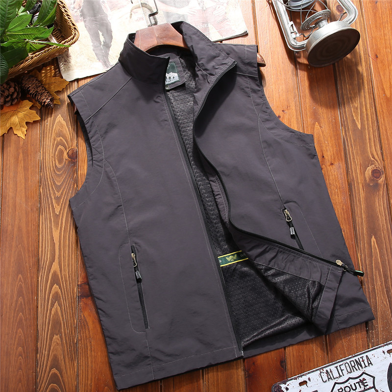 Casual vest male four seasons outdoor waistcoat casual youth summer fishing vest jacket thin, 01
Casual vest male four seasons outdoor waistcoat casual youth summer fishing vest jacket thin, 01