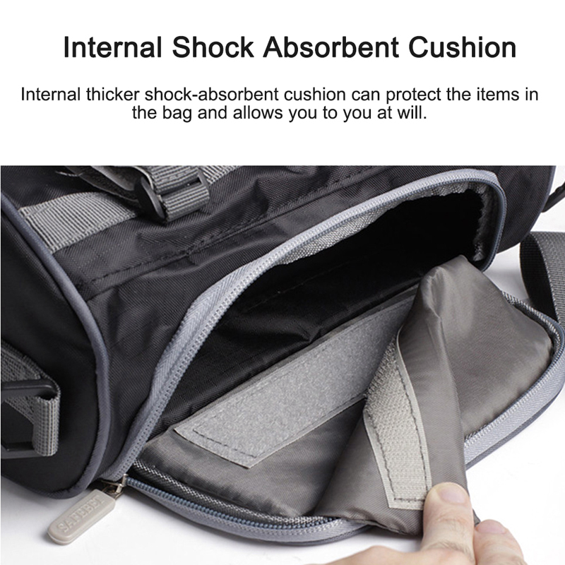 Motorcycle Storage Bag Car Front Handlebar Bags Oxford Water Repellent Fabric Travel Motor Tools