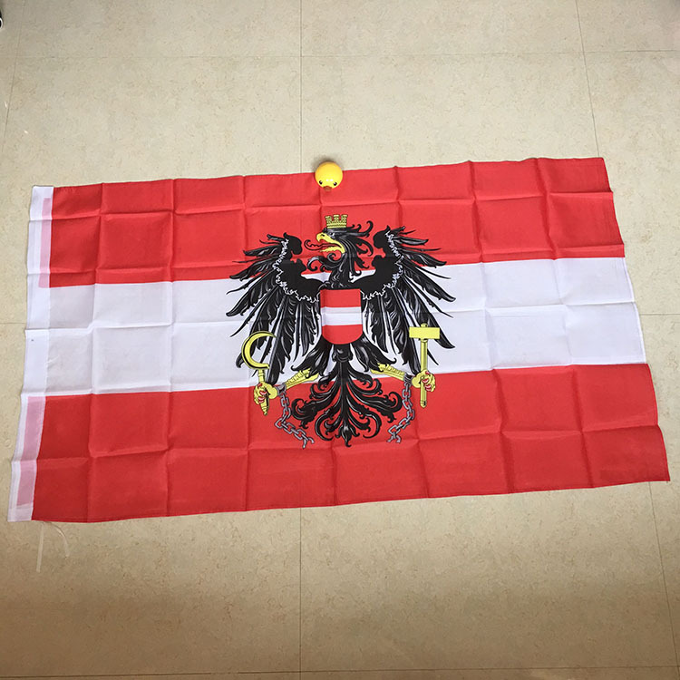 Austrian Flag 3x5FT 150x90cm Polyester Printing Indoor Outdoor Hanging Hot Selling National Flag With Brass Grommets Free Shippin
Austrian Flag 3x5FT 150x90cm Polyester Printing Indoor Outdoor Hanging Hot Selling National Flag With Brass Grommets Free Shippin