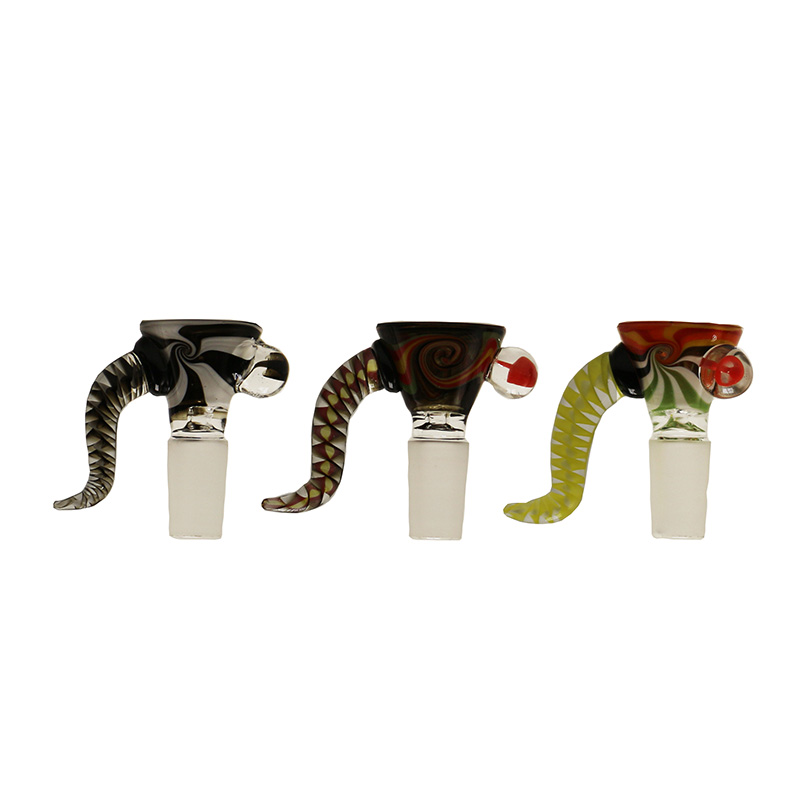 14mm 19mm male Wig Wag Glass Slide Bowls Ox Horn Water Bong Bowls With Handle Smoking Accessories For Glass Water Bongs Dab Rigs
14mm 19mm male Wig Wag Glass Slide Bowls Ox Horn Water Bong Bowls With Handle Smoking Accessories For Glass Water Bongs Dab Rigs