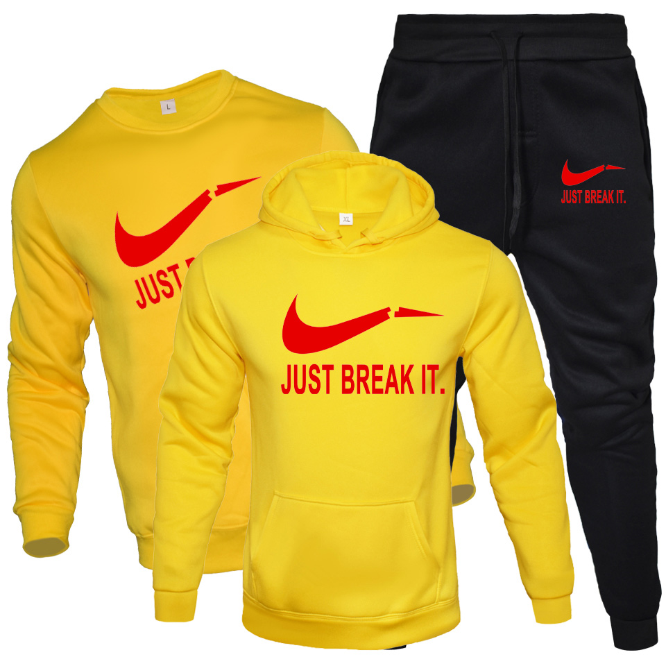 2020 Brand Tracksuit Fashion Hoodies For Men Sportswear Three-Piece Sets of thick hooded wool + Pants +T-shirt Sports Suit
2020 Brand Tracksuit Fashion Hoodies For Men Sportswear Three-Piece Sets of thick hooded wool + Pants +T-shirt Sports Suit