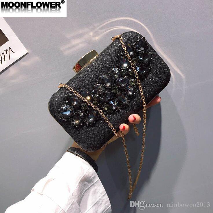 outlet brand women handbag new black diamond party dress bag fashion black diamond chain bag Joker party night club dress bag in hand, Black(boutique packaging)
outlet brand women handbag new black diamond party dress bag fashion black diamond chain bag Joker party night club dress bag in hand, Black(boutique packaging)