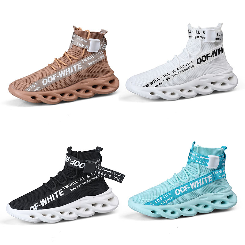 New Fashion Women Mens Sock Shoes Triple White Blue Brown Black Mid High Mens Designer Sock Trainers Runners Sports Sneakers 40-45, Item 3
New Fashion Women Mens Sock Shoes Triple White Blue Brown Black Mid High Mens Designer Sock Trainers Runners Sports Sneakers 40-45, Item 3