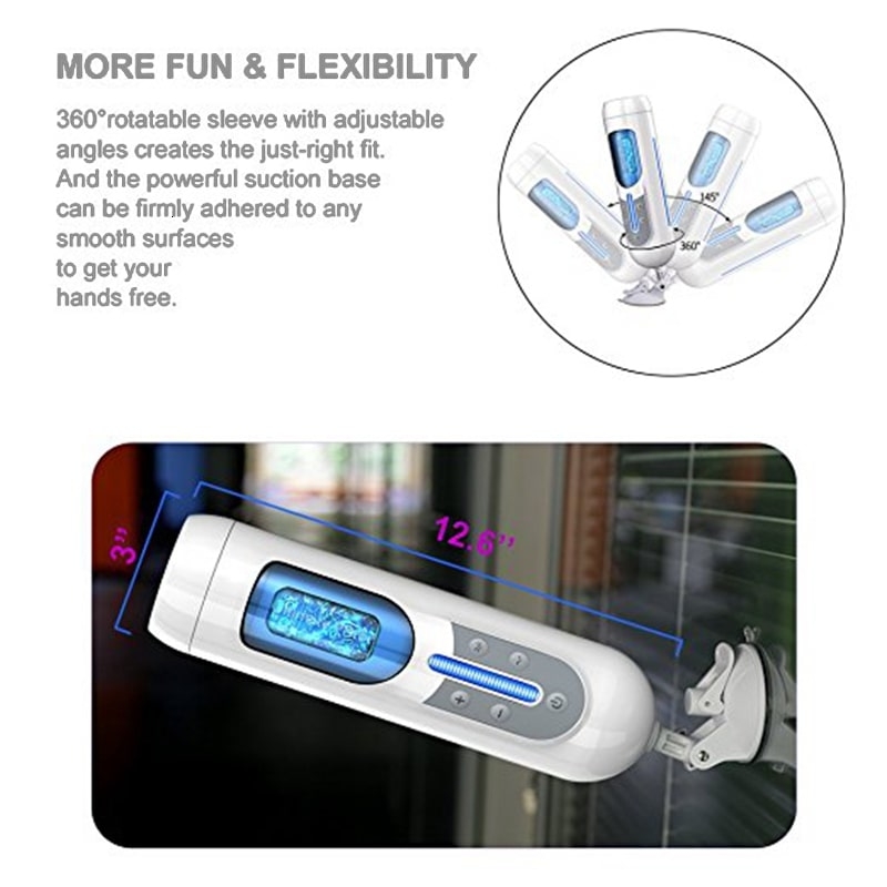 Leten A380 Electric Piston Masturbator 10Speed Telescopic Thrusting Realistic Vagina Masturbation Male Sex Machine Adult Product Y191010