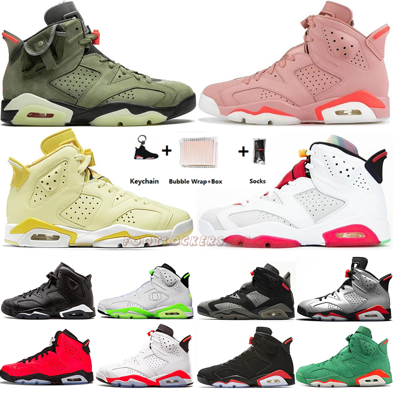 With Box Keychains 6 6s Floral Aleali May Hare Travis Scotts Infrared Mens Basketball Shoes Oregon Laser Fuchsia Black Cat Sports Sneakers, White;red
With Box Keychains 6 6s Floral Aleali May Hare Travis Scotts Infrared Mens Basketball Shoes Oregon Laser Fuchsia Black Cat Sports Sneakers, White;red