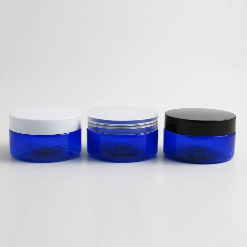 30pcs Travel Refillable Empty Blue Plastic Makeup Jar Pot 100g 100ml Face Cream Lotion Cosmetic Storage Big Container bottle
30pcs Travel Refillable Empty Blue Plastic Makeup Jar Pot 100g 100ml Face Cream Lotion Cosmetic Storage Big Container bottle