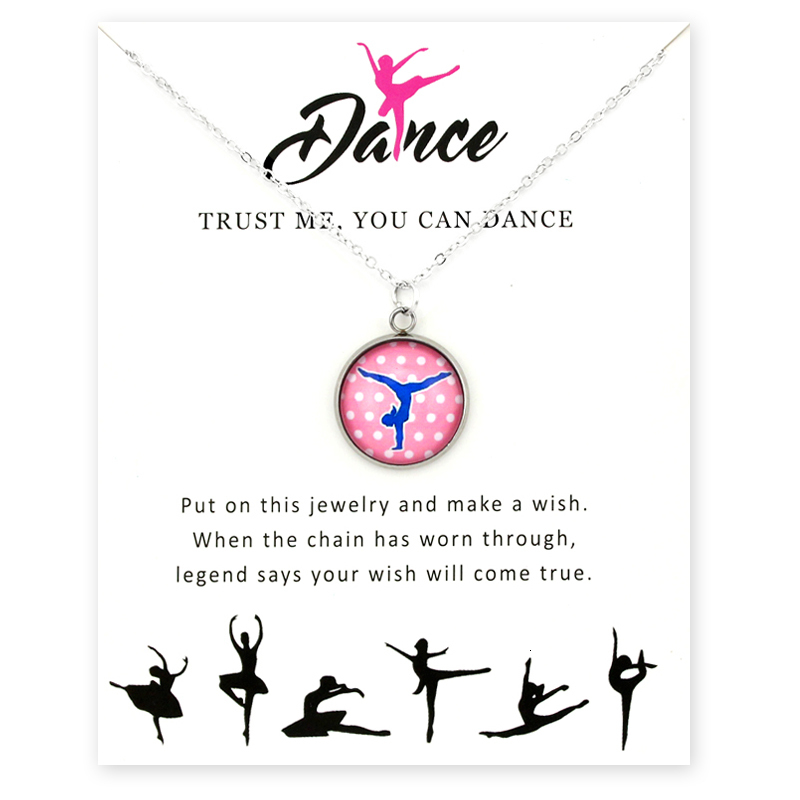 Live Love Dance Necklace Ballet Dancer Dancing Gymnastics Girls Pendants Necklaces 18mm Glass Cabochon Women Jewelry Gift
Live Love Dance Necklace Ballet Dancer Dancing Gymnastics Girls Pendants Necklaces 18mm Glass Cabochon Women Jewelry Gift