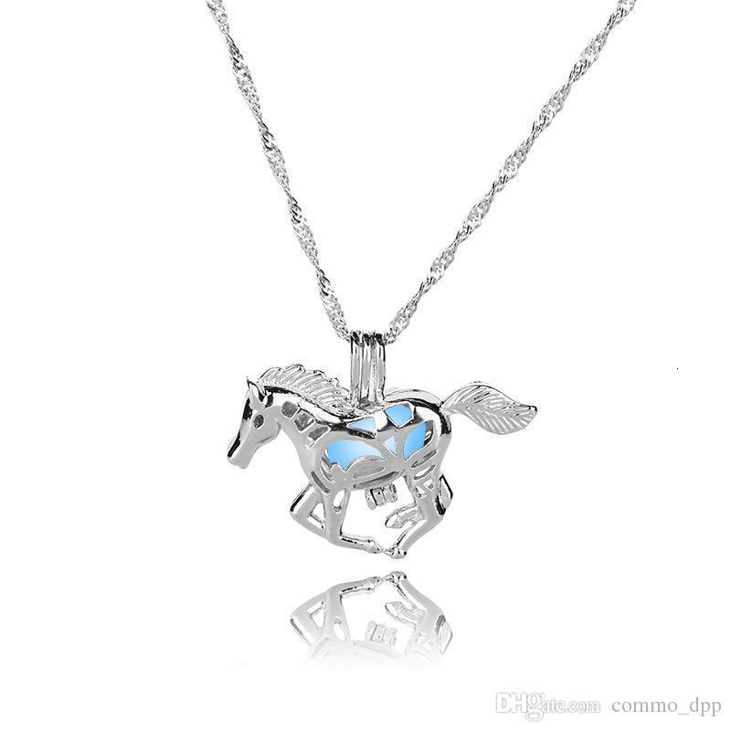 Hot Sale Horse Pearl Cage Pendant Necklaces Glow In The Dark Open Hollow Luminous Animal Charm Locket Necklace For Women S Fashion Jewelry
Hot Sale Horse Pearl Cage Pendant Necklaces Glow In The Dark Open Hollow Luminous Animal Charm Locket Necklace For Women S Fashion Jewelry