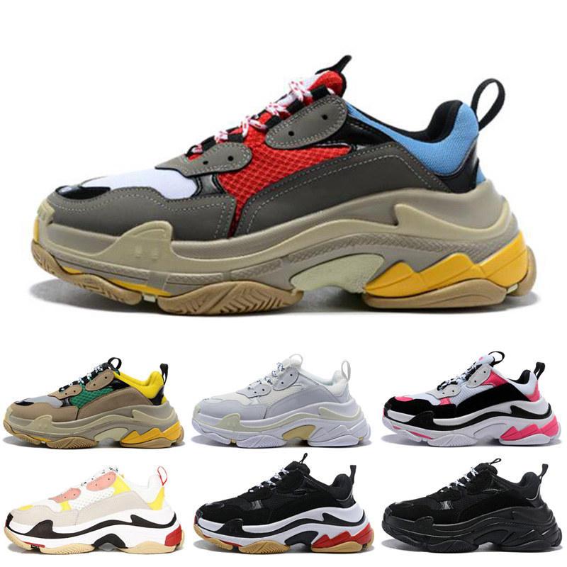 Newest Triple S sneakers for men women 17FW pink black white shoes mens trainers fashion casual dad shoe increasing sneaker, Color #5 36-45
Newest Triple S sneakers for men women 17FW pink black white shoes mens trainers fashion casual dad shoe increasing sneaker, Color #5 36-45