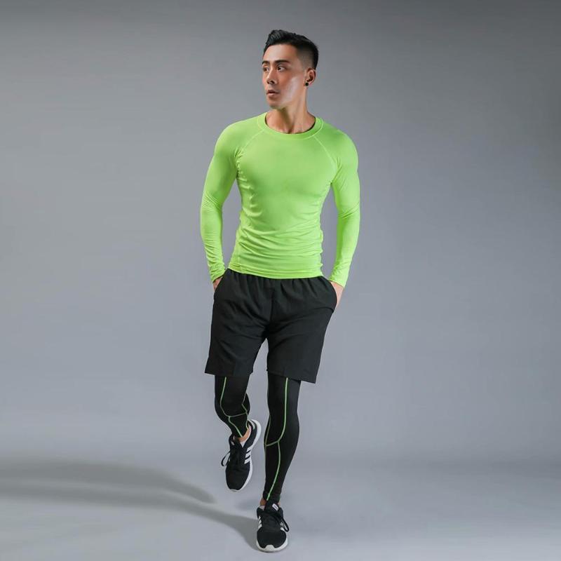 Men Boxing Shorts Compression Pants Rashguard Fitness Men T Shirts Long Sleeves Skin Tight Base Layer
Men Boxing Shorts Compression Pants Rashguard Fitness Men T Shirts Long Sleeves Skin Tight Base Layer