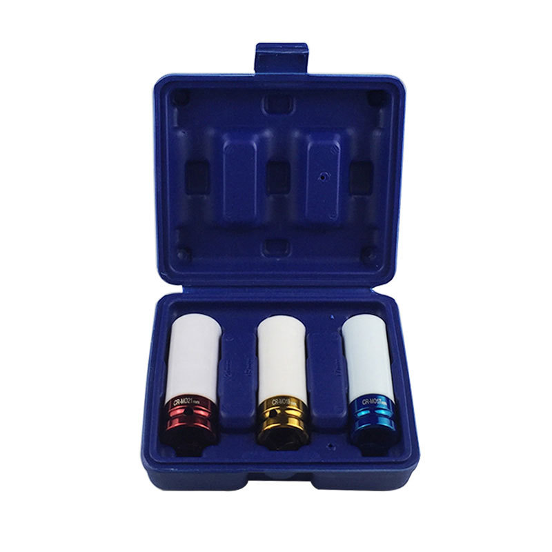 3PCS 17/19/21mm Pneumatic Tyre Protection Sleeve 1/2 Colorful Steam Sleeve Auto Repair Hardware Tool C1520 f
3PCS 17/19/21mm Pneumatic Tyre Protection Sleeve 1/2 Colorful Steam Sleeve Auto Repair Hardware Tool C1520 f