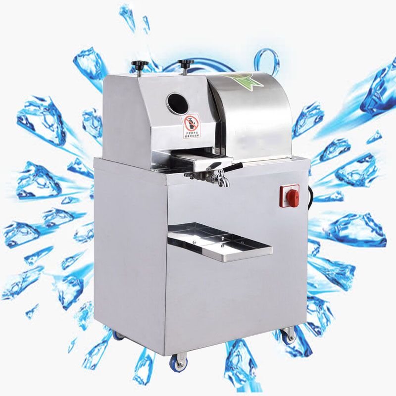 new 220V Vertical automatic electric Sugar cane machine commercial sugar cane juicer machine stainless steel