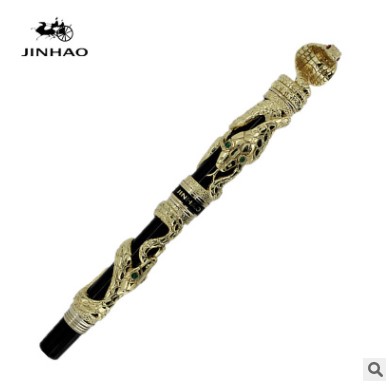 Free shipping Jinhao authentic high-grade exquisite fountain pen Snake totem gift pen Business office writing calligraphy, Red
Free shipping Jinhao authentic high-grade exquisite fountain pen Snake totem gift pen Business office writing calligraphy, Red
