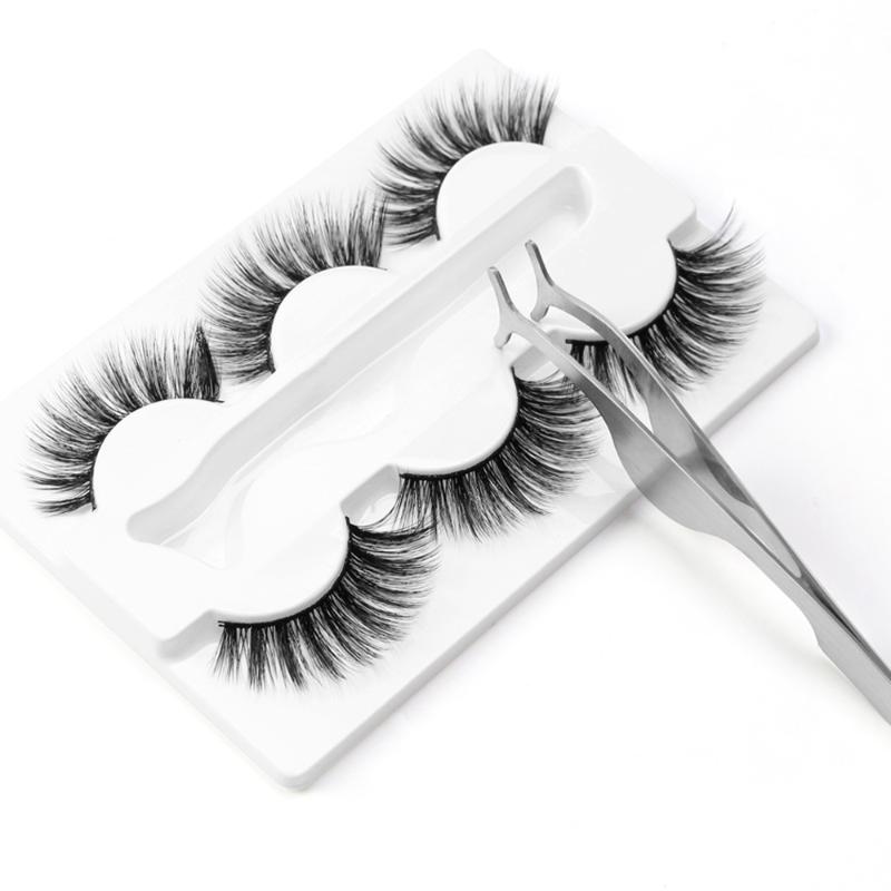MAGEFY 3 Pairs 3D Mink Lashes Thick False Eyelashes with Tweezers Natural Long Eyelash Extension Cosmetics Makeup Eyelashes Tool
MAGEFY 3 Pairs 3D Mink Lashes Thick False Eyelashes with Tweezers Natural Long Eyelash Extension Cosmetics Makeup Eyelashes Tool