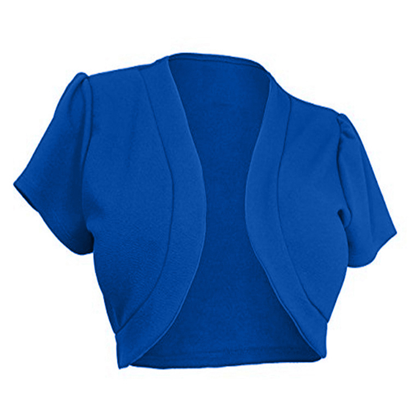 New Summer Women Jacket Casual Short Sleeve Solid Shrug Bolero Casaco Fashion Slim Ladies Open Stitch Coats Outerwear Plus Size, Royal blue
New Summer Women Jacket Casual Short Sleeve Solid Shrug Bolero Casaco Fashion Slim Ladies Open Stitch Coats Outerwear Plus Size, Royal blue