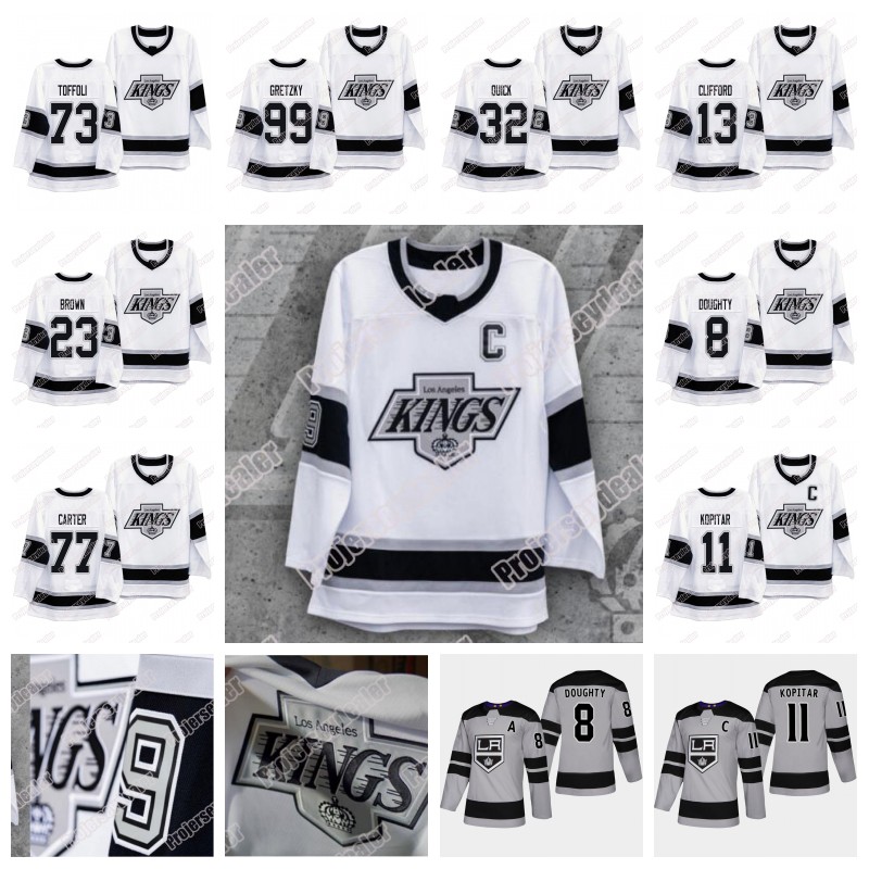 Youth Los Angeles Kings 90s Era Heritage Jersey Drew Doughty Jonathan Quick Anze Kopitar Jeff Carter Kyle Clifford Tanner Pearson, Black;red
Youth Los Angeles Kings 90s Era Heritage Jersey Drew Doughty Jonathan Quick Anze Kopitar Jeff Carter Kyle Clifford Tanner Pearson, Black;red