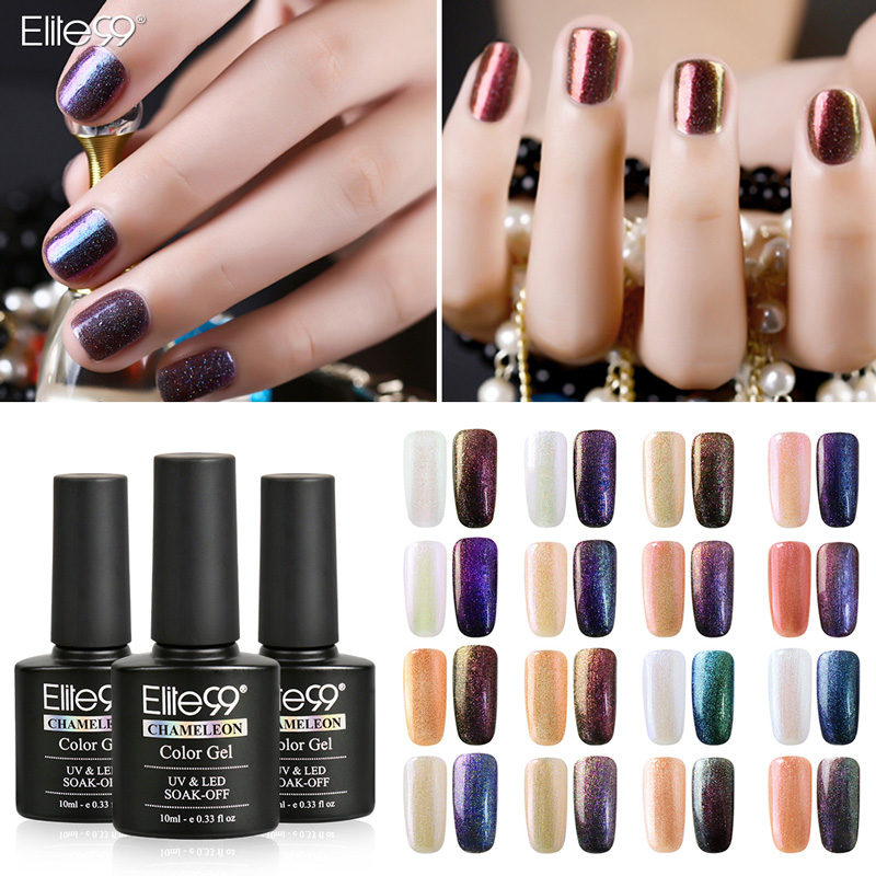 Elite99 10ml Gel Varnish 3D Chameleon Gel Lacquer Fashion Phantom Effect Color Nail Polish Vernis Semi Permanent, Red;pink
Elite99 10ml Gel Varnish 3D Chameleon Gel Lacquer Fashion Phantom Effect Color Nail Polish Vernis Semi Permanent, Red;pink