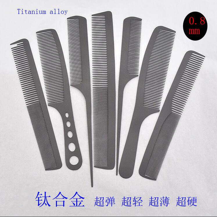2018 High quality Hair Comb Anti-static Titanium alloy Hair Brush Professional For Salon Styling Tools Hairdressing Barbers
2018 High quality Hair Comb Anti-static Titanium alloy Hair Brush Professional For Salon Styling Tools Hairdressing Barbers