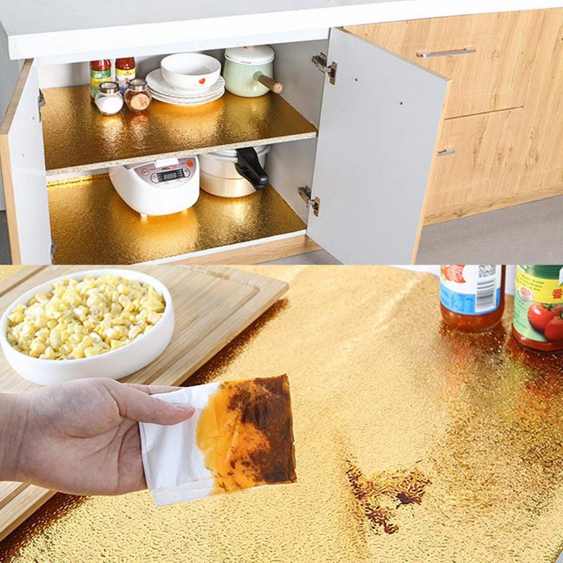 Wall Stickers Kitchen Oil Proof Waterproof Sticker Aluminum Foil Self-Adhesive Backsplash Heat Gold Wallpaper DIY
Wall Stickers Kitchen Oil Proof Waterproof Sticker Aluminum Foil Self-Adhesive Backsplash Heat Gold Wallpaper DIY