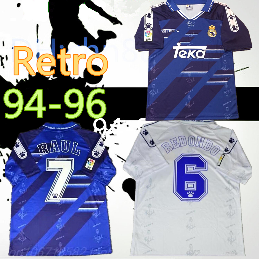 Retro 94 95 96 Retro Soccer Jerseys Real Madrid Raul Zamorano Redondo Vintage Football Shirts 1994 1995 1996 classic Camiseta de fútbol, Black;yellow
Retro 94 95 96 Retro Soccer Jerseys Real Madrid Raul Zamorano Redondo Vintage Football Shirts 1994 1995 1996 classic Camiseta de fútbol, Black;yellow